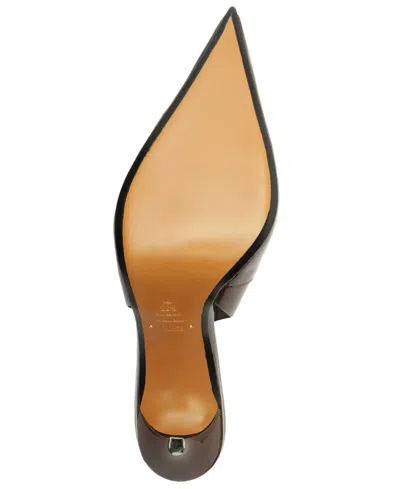 Schutz Paola Slingback Heel In Root Brown, Women's At Urban Outfitters In Brown