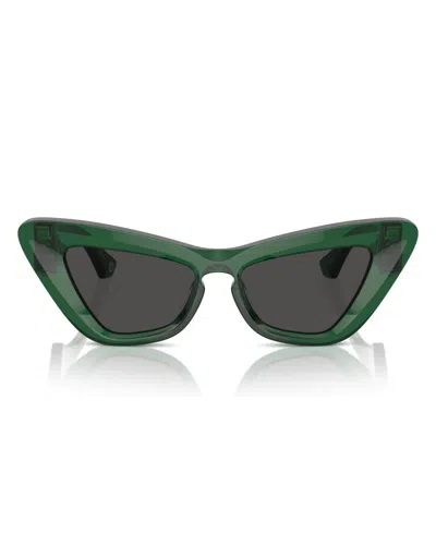 Burberry Woman Sunglass Be4421u In Green