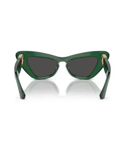Burberry Woman Sunglass Be4421u In Green