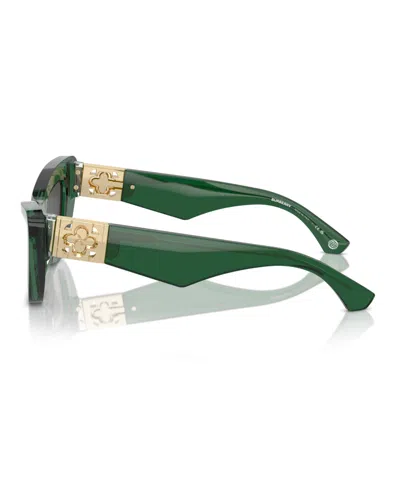 Burberry Woman Sunglass Be4421u In Green