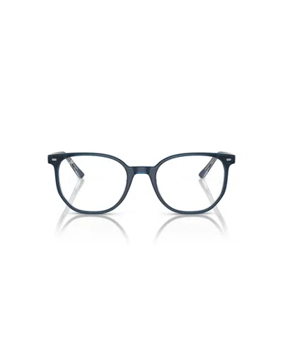 Ray Ban Unisex Elliot Optics Eyeglasses, Rb5397 In Blue