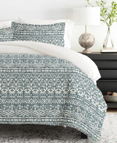 Ienjoy Home Ultra Soft Reversible 2-pc. Duvet Cover Set, Twin/twin Xl In Blue