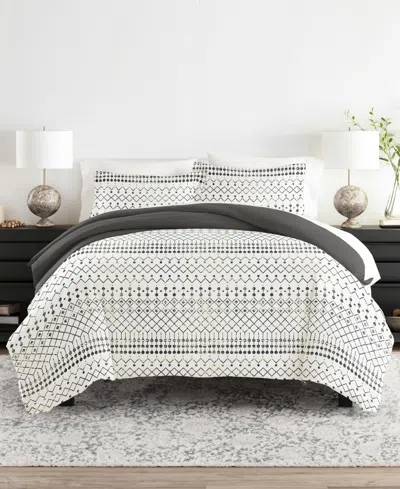 Ienjoy Home Ultra Soft Reversible 2-pc. Duvet Cover Set, Twin/twin Xl In Multi