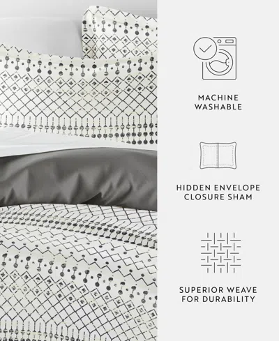 Ienjoy Home Ultra Soft Reversible 2-pc. Duvet Cover Set, Twin/twin Xl In Multi