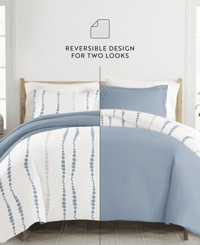 Ienjoy Home Ultra Soft Reversible 2-pc. Duvet Cover Set, Twin/twin Xl In Multi