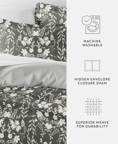 Ienjoy Home Ultra Soft Reversible 2-pc. Duvet Cover Set, Twin/twin Xl In Multi