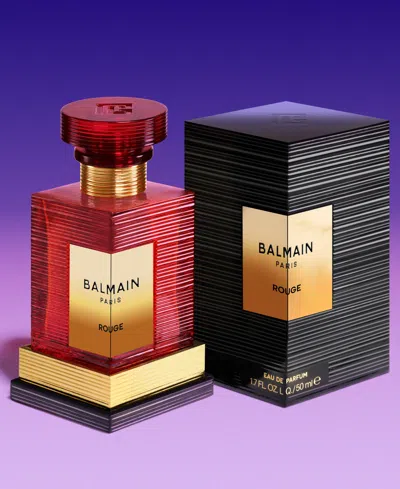 Balmain Rouge Eau De Parfum, 50 ml In Transparent