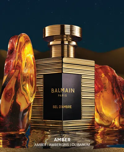Balmain Womens Sel D'ambre Eau De Parfum Refill 150ml In Transparent