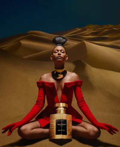 Balmain Womens Sel D'ambre Eau De Parfum Refill 150ml In Transparent