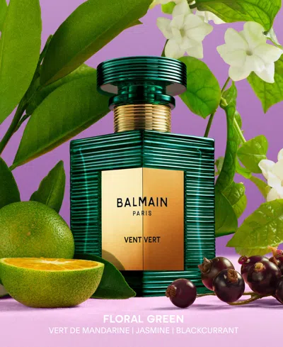 Balmain Vent Vert Eau De Parfum, 50 ml In Transparent