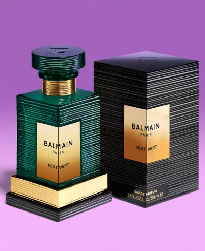 Balmain Vent Vert Eau De Parfum, 50 ml In Transparent