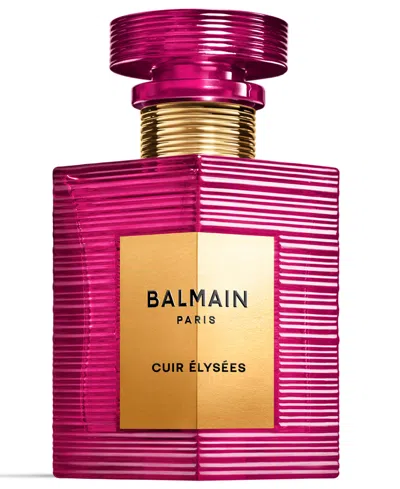 Balmain Cuir Élysées Eau De Parfum, 1.7 Oz. In Transparent