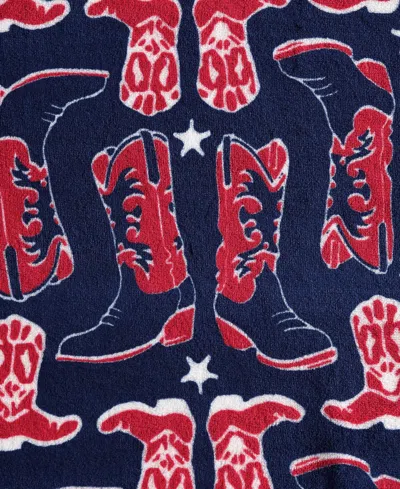 Wrangler Americana Printed Ultra Soft Plush Fleece Throw, 50" X 70" In Multi