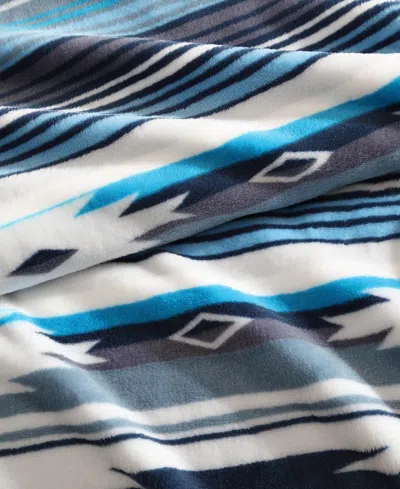 Wrangler Printed Ultra Soft Plush Fleece Throw, 50" X 70" In Multi