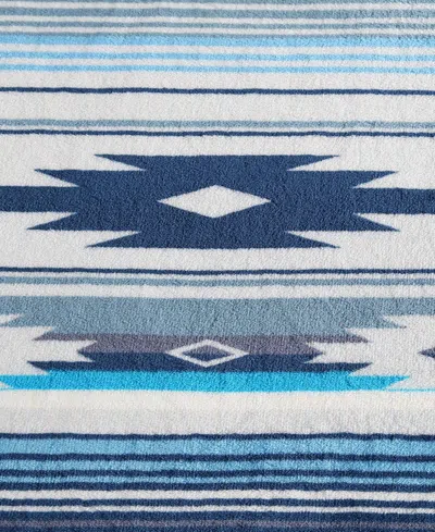 Wrangler Printed Ultra Soft Plush Fleece Throw, 50" X 70" In Multi