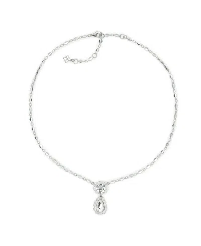 Patricia Nash Teardrop Pendant Necklace In Metallic