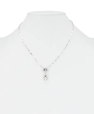 Patricia Nash Teardrop Pendant Necklace In Metallic