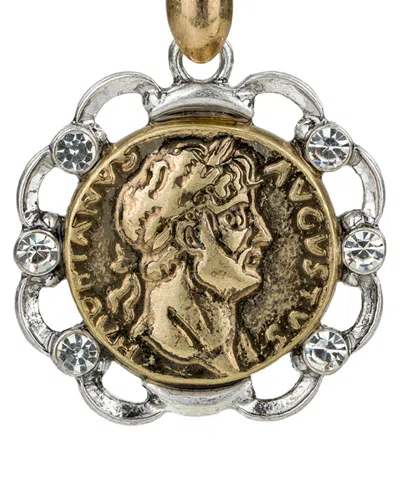 Patricia Nash Gold Plated Coin Drop Earrings In Gold