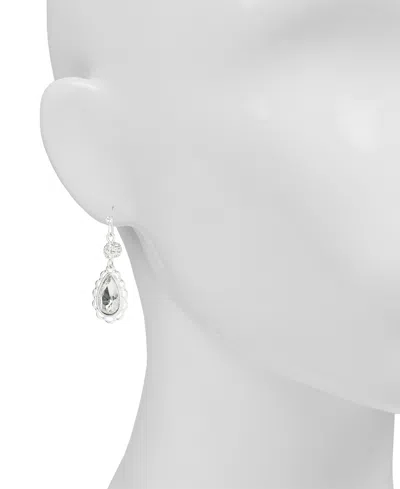 Patricia Nash Silver Tone Teardrop Earrings In Metallic