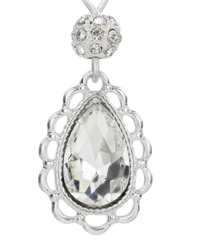 Patricia Nash Silver Tone Teardrop Earrings In Metallic