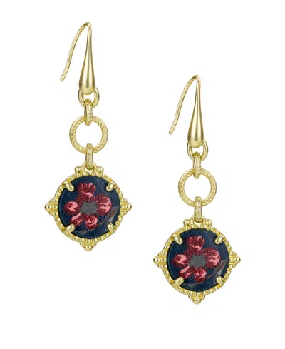 Patricia Nash Gold Plated Wire Drop Earrings In Gold