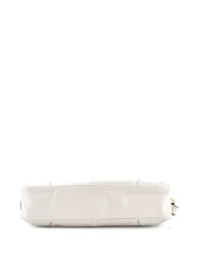 Pre-owned Prada Re-edition 2002 Leather Shoulder Bag In Neutral