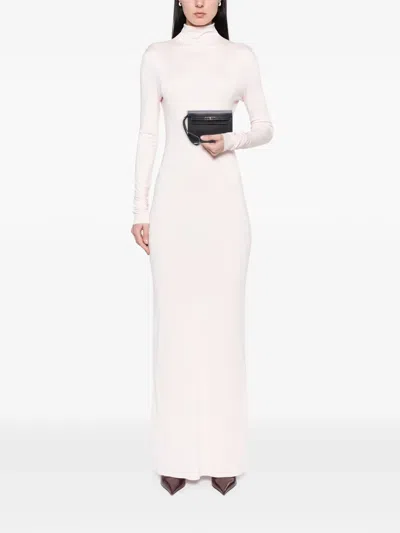 Pre-owned Hermes 2021 Evergrain Kelly Depeches Pouch 25 Clutch Bag In Blue