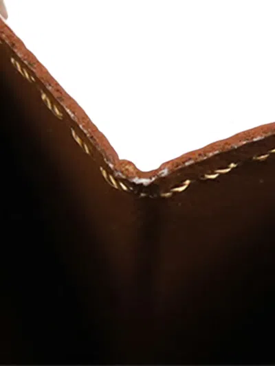 Pre-owned Louis Vuitton 2021-2025 Monogram Zippy Wallet Long Wallets In Brown