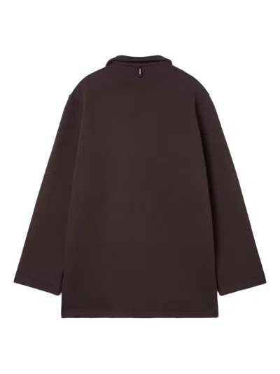 Sunnei Organic-cotton Top In Brown