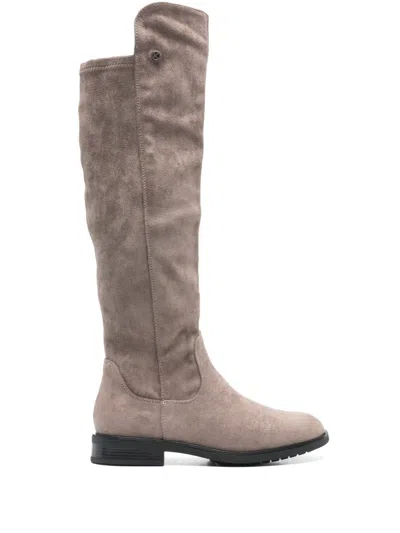 Keys Logo-detail Boots In Multi