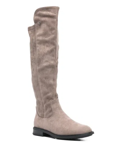 Keys Logo-detail Boots In Multi