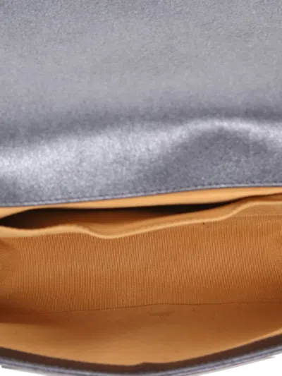 Pre-owned Chanel 2016 Boy Quilted Cross-body Bag In Gray