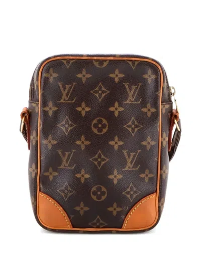 Pre-owned Louis Vuitton Amazone Bag Monogram Canvas Mini Crossbody Bag In Brown