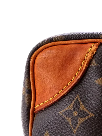 Pre-owned Louis Vuitton Amazone Bag Monogram Canvas Mini Crossbody Bag In Brown