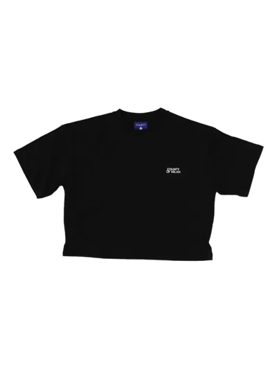 County Of Milan Logo-detail T-shirt In Multi