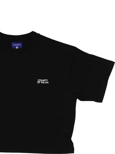 County Of Milan Logo-detail T-shirt In Multi