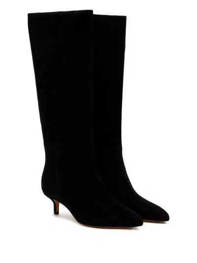 Veronica Beard Lisa 70 Knee High Boot In Black