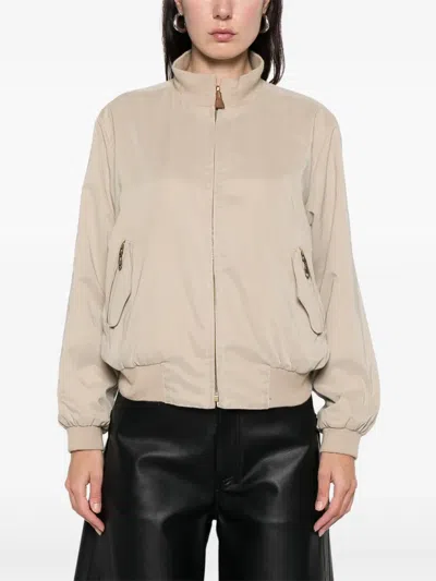 Pre-owned Hermes 2000s Reversible Jacket In Neutral