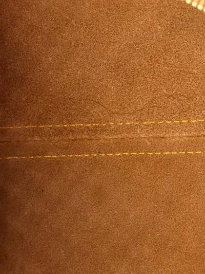 Pre-owned Louis Vuitton Speedy Handbag Nomade Leather 30 Satchel In Brown