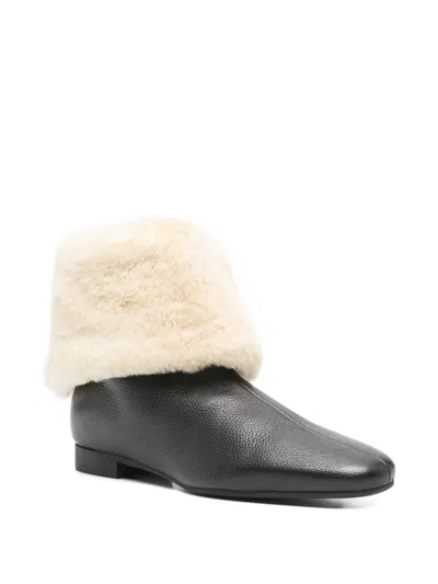 Totême Shearling Boots In Multi