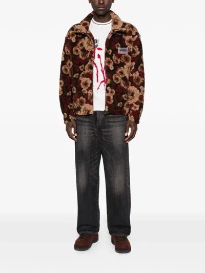 Napapijri Emin Floral-pattern Jacket In Multi