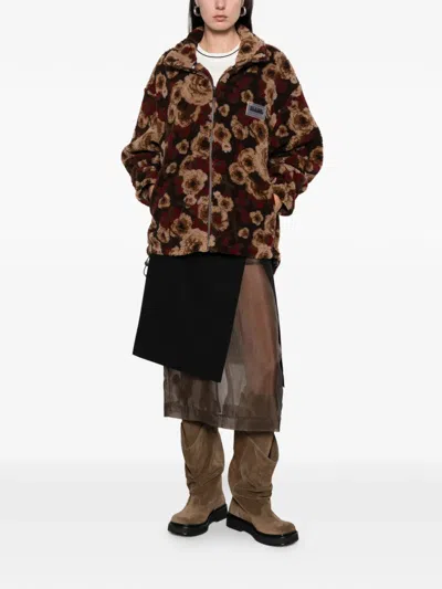 Napapijri Emin Floral-pattern Jacket In Multi