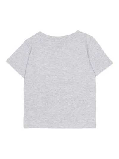 Stella Mccartney Graphic-print Short-sleeve T-shirt In Gray