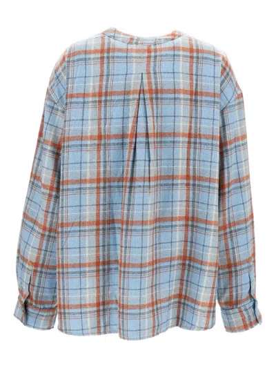 Epl Collarless Shirt In Multi