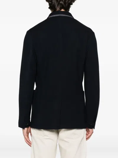 Canali Three-button Patch-pocket Blazer In Black