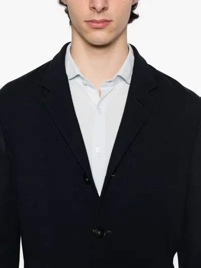 Canali Three-button Patch-pocket Blazer In Black