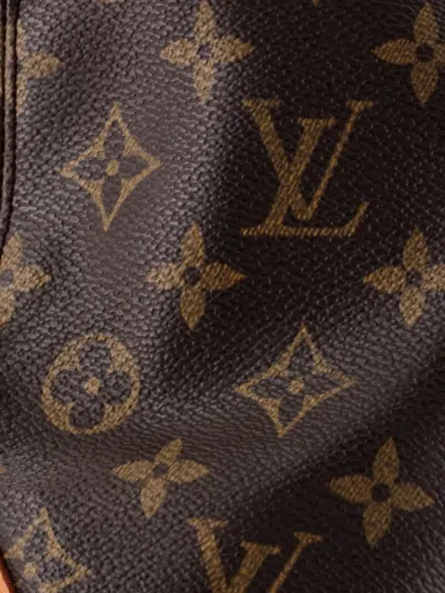 Pre-owned Louis Vuitton Cabas Piano Monogram Canvas Tote Bag In Brown