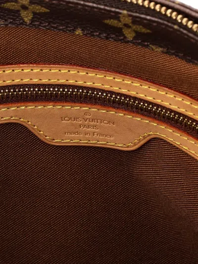 Pre-owned Louis Vuitton Cabas Piano Monogram Canvas Tote Bag In Brown