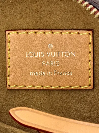 Pre-owned Louis Vuitton Boite Chapeau Souple Bag Monogram Canvas Pm Crossbody Bag In Brown