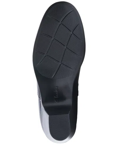 Clarks Collection Women's Emily2 Lux Ankle Booties In Black